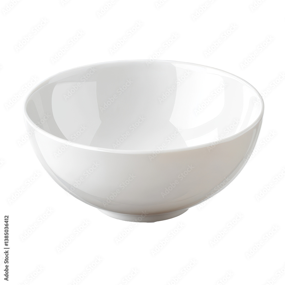White bowl placed on transparent background for versatile culinary presentations and designs, white bowl isolated on transparnt White bowl placed on transparent background for versatile culinary presentations and designs, white bowl isolated on transparnt