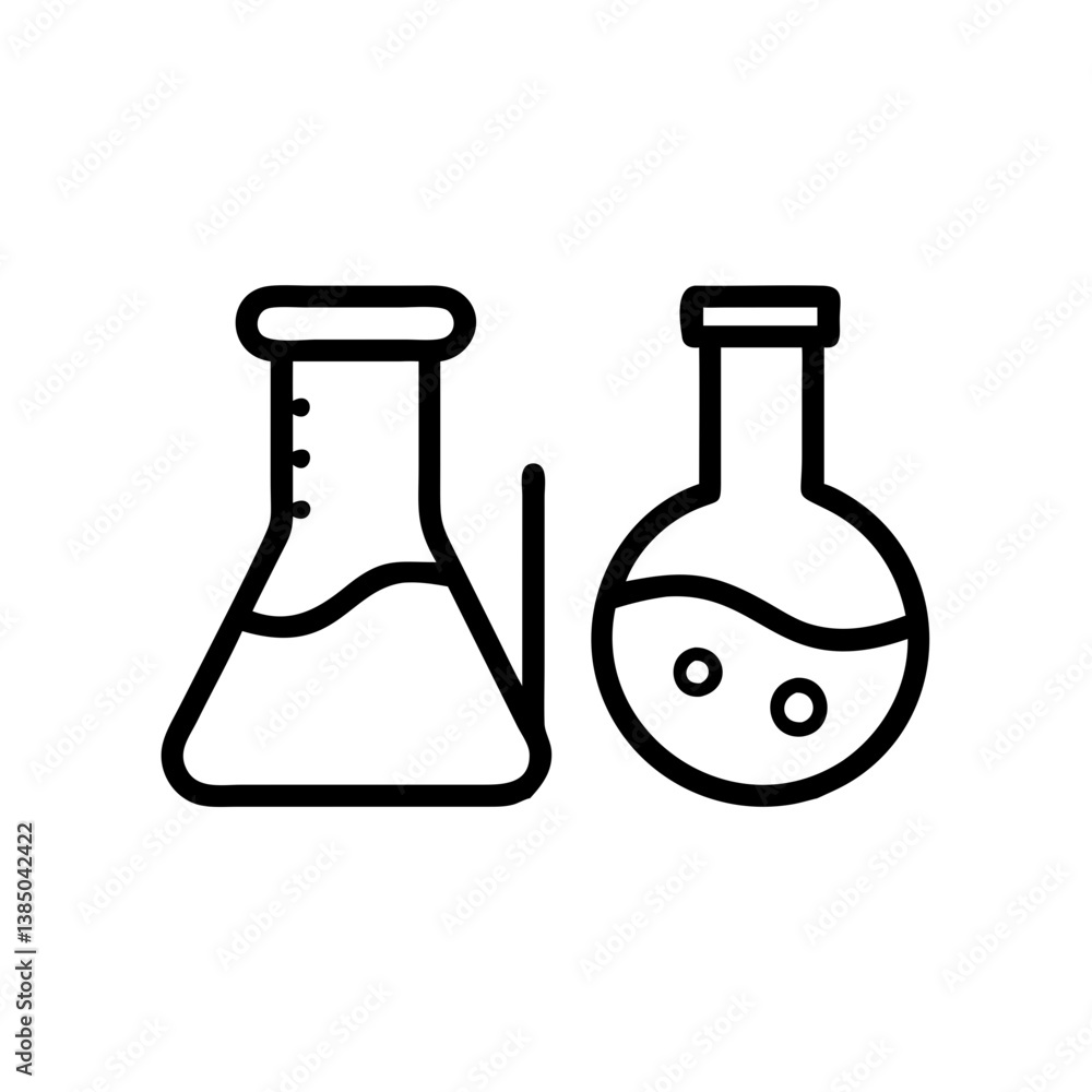 Simple Set of Chemical Related Vector Line Icons. Contains such Icons as Atom, Flask, Experiment, Research, Laboratory and more. Editable Stroke. Simple Set of Chemical Related Vector Line Icons. Contains such Icons as Atom, Flask, Experiment, Research, Laboratory and more. Editable Stroke.