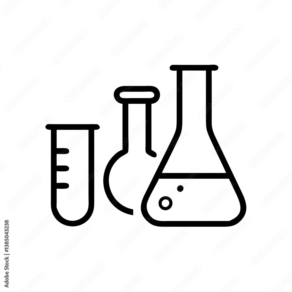Simple Set of Chemical Related Vector Line Icons. Contains such Icons as Atom, Flask, Experiment, Research, Laboratory and more. Editable Stroke. Simple Set of Chemical Related Vector Line Icons. Contains such Icons as Atom, Flask, Experiment, Research, Laboratory and more. Editable Stroke.