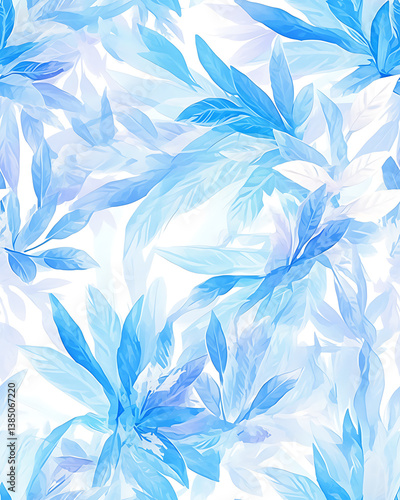 Creative 2D Doodle seamless pattern Floral or flower Illustrations