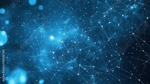 Wallpaper Mural Abstract network graphic Torontodigital.ca