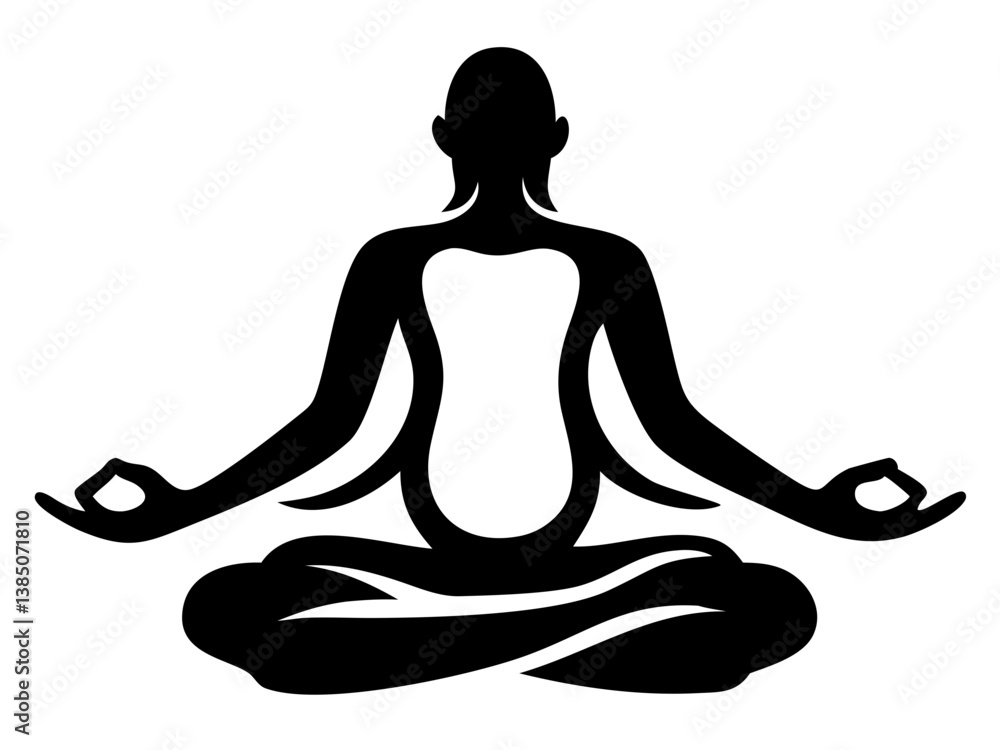 Mindfulness Silhouette Mindfulness Silhouette