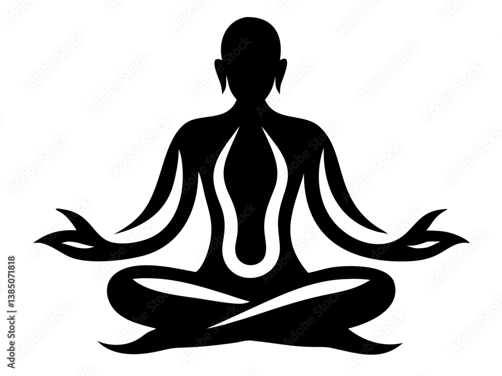 Mindfulness Silhouette Mindfulness Silhouette