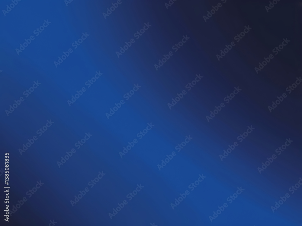 Obraz premium Blue gradient abstract background with smooth blend, ideal for presentations or design