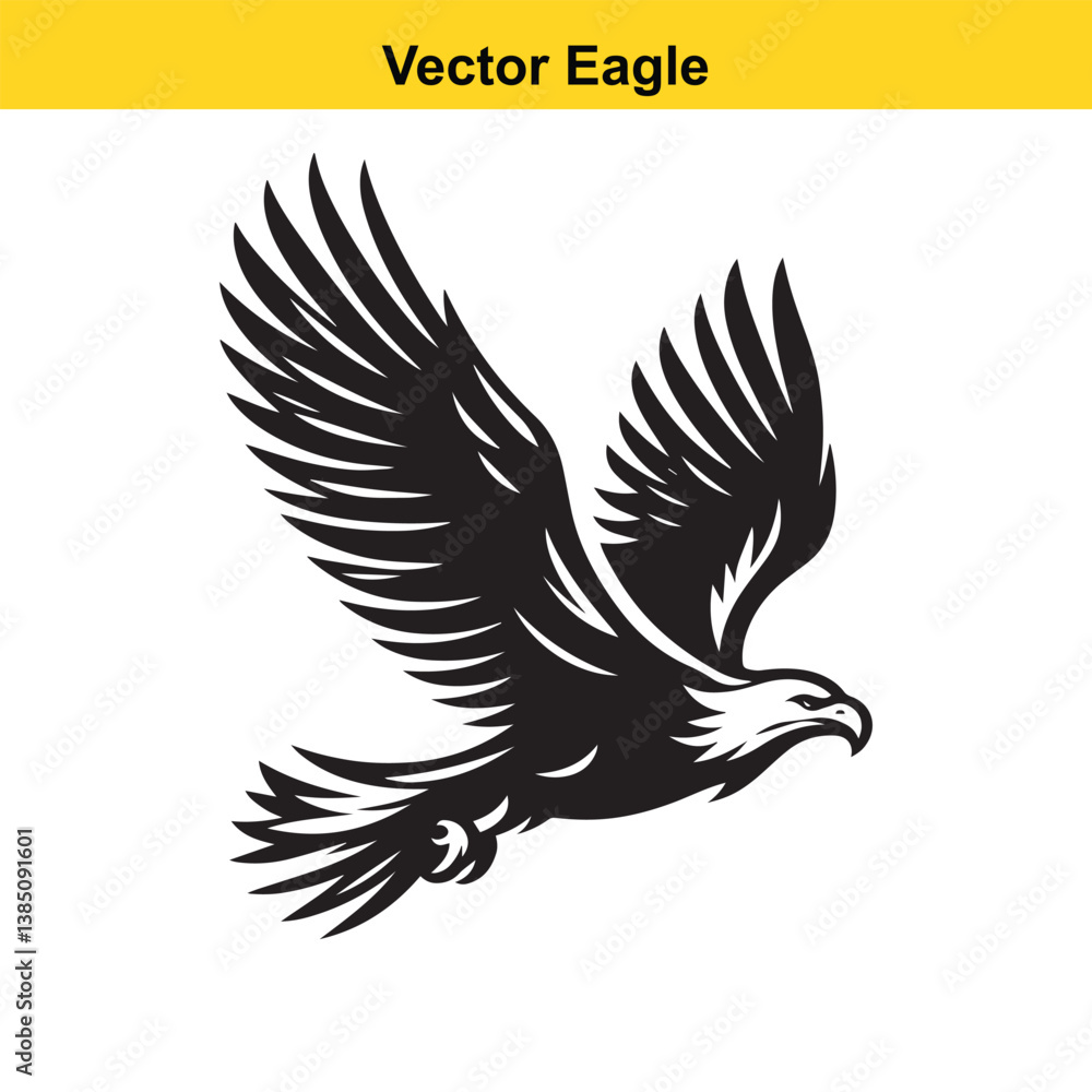 Obraz premium Vector eagle
