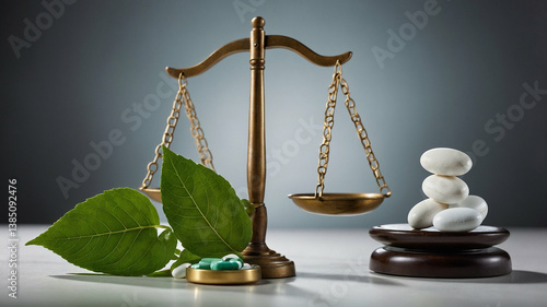 Balancing Wellness: Natural Remedies Versus Conventional Medicine on Scales