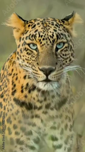 Wild cheetah looking proudly towards camera.