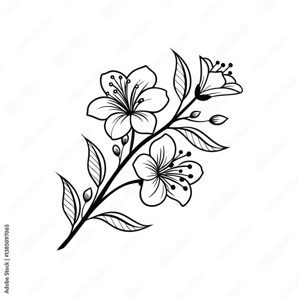 Mandala abstract flower vector illustration Mandala abstract flower vector illustration