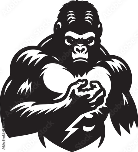 Wallpaper Mural Guerilla logo vector Torontodigital.ca