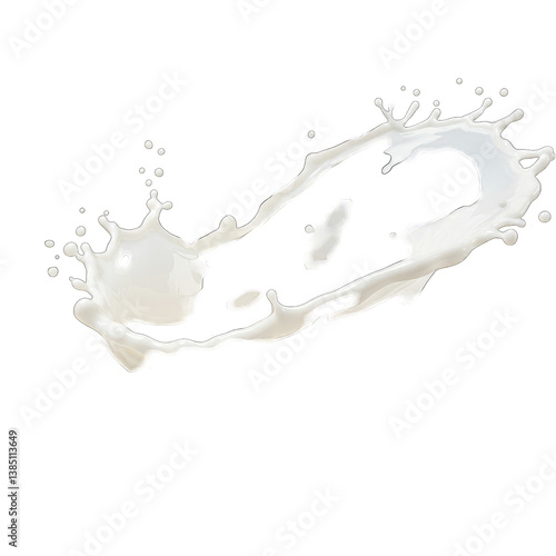 Milk Splash: Background Image