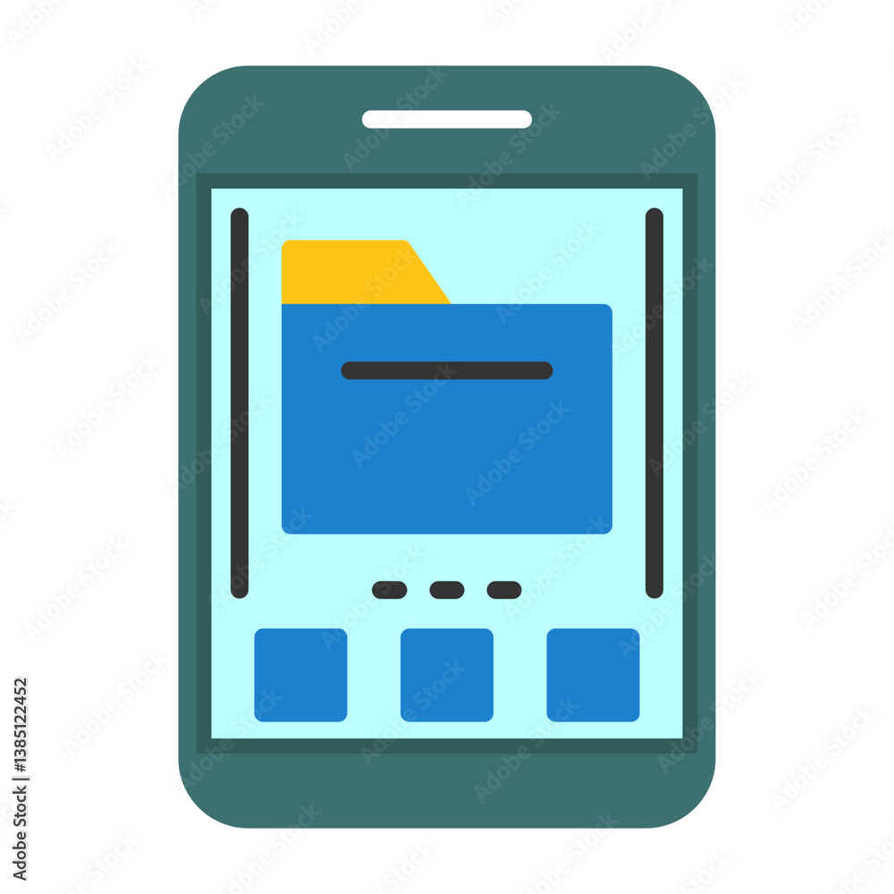 Folder Flat Icon Style Folder Flat Icon Style