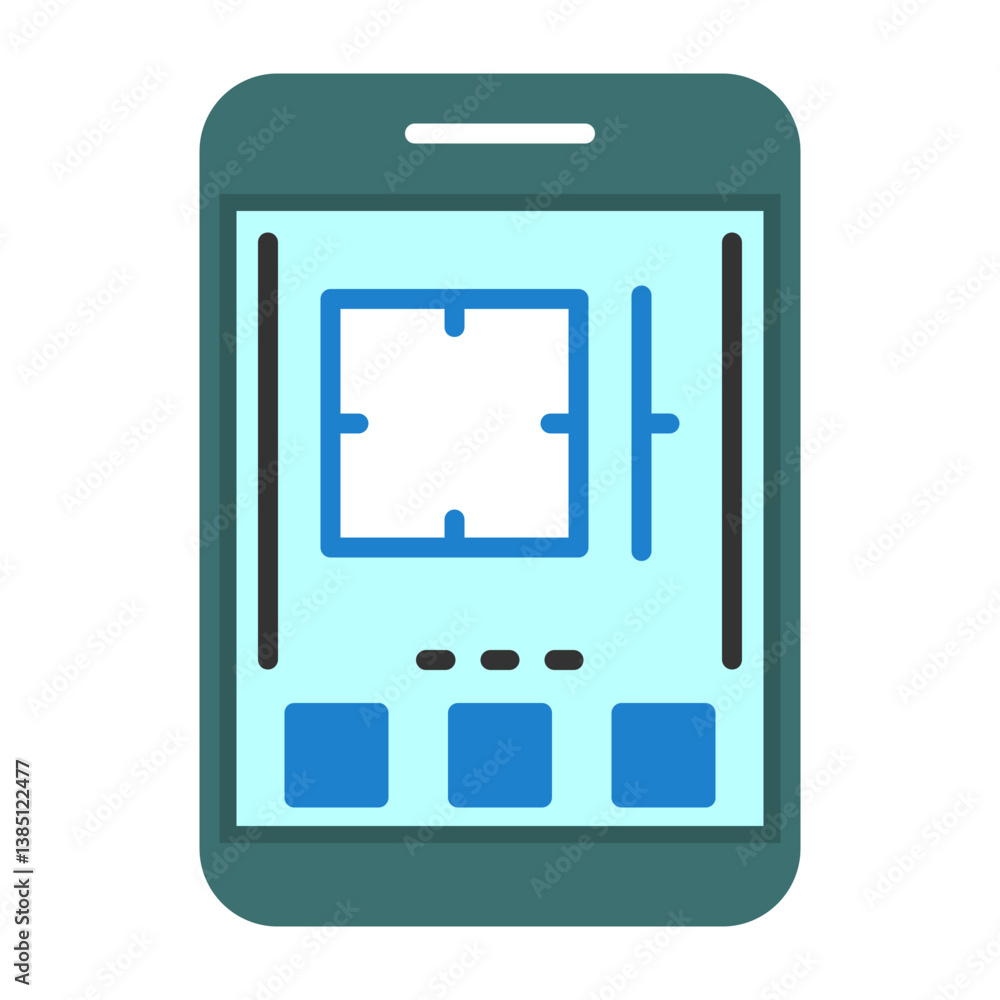Camera Flat Icon Style Camera Flat Icon Style