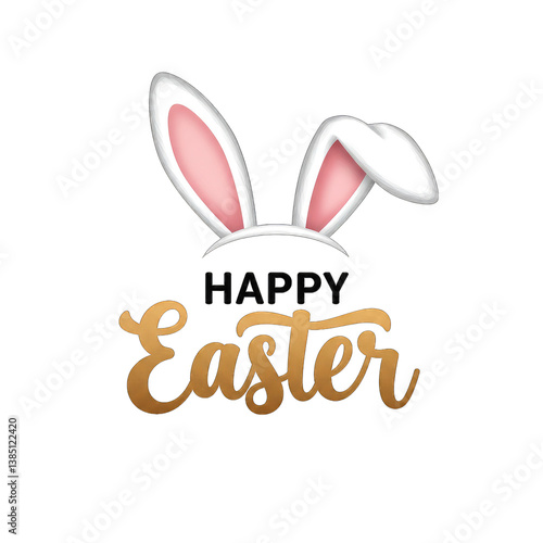 Happy Easter Bunny Ears