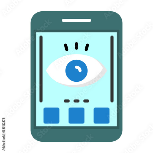 View Flat Icon Style