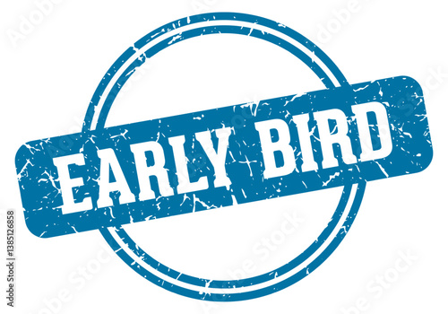 early bird stamp