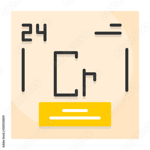 Chromium Flat Style Icon