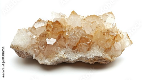 Halite isolated on white background