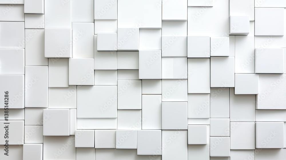 Modern abstract white ceramic mosaic tile wall textures for contemporary indoor design Modern abstract white ceramic mosaic tile wall textures for contemporary indoor design