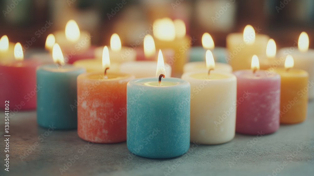 Warm and cozy scented candles Warm and cozy scented candles