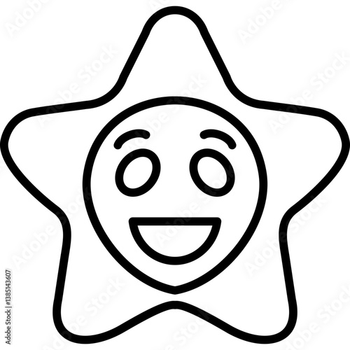 Alien Star Icon