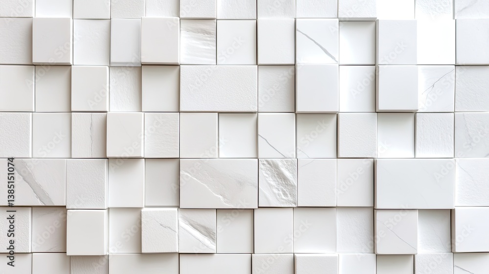 Creative white ceramic mosaic tile wall texture art abstract design interior decoration modern aesthetic Creative white ceramic mosaic tile wall texture art abstract design interior decoration modern aesthetic
