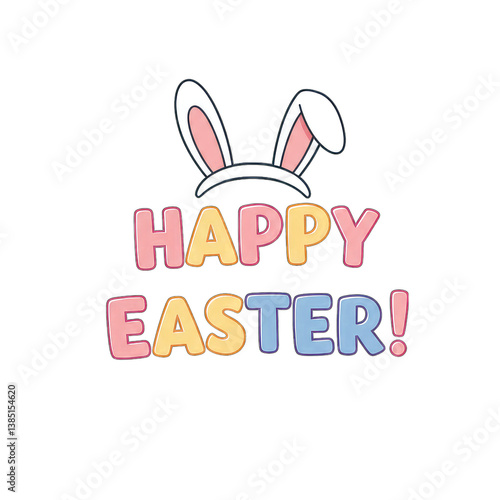 Happy Easter Bunny Card