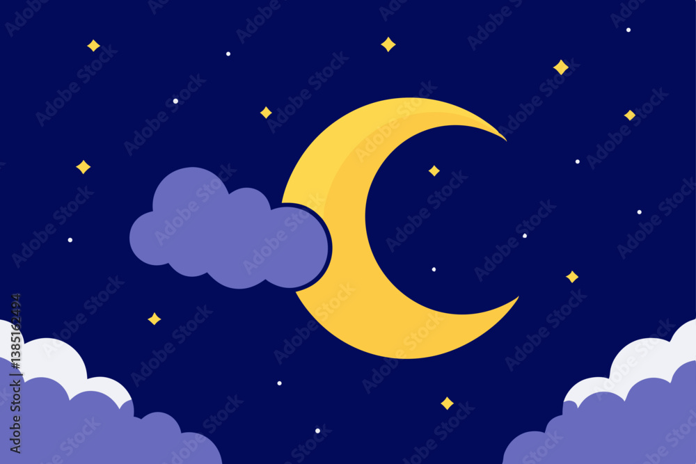 moon and stars moon and stars