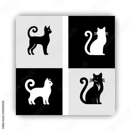 black cat icons