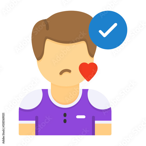 Tolerance Flat Style Emotion Icon