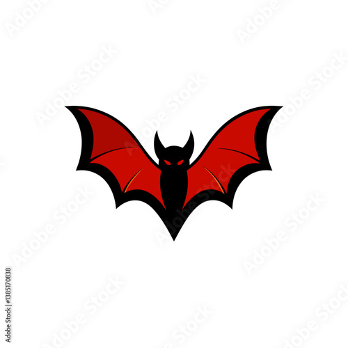 Wallpaper Mural vector illustration of an abstract bat Torontodigital.ca