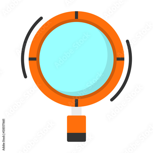 Search Flat Style Icon