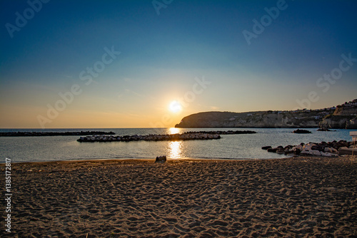 Sunset in Sant'Angelo, Ischia Island