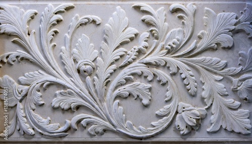 silver ornament on a wall