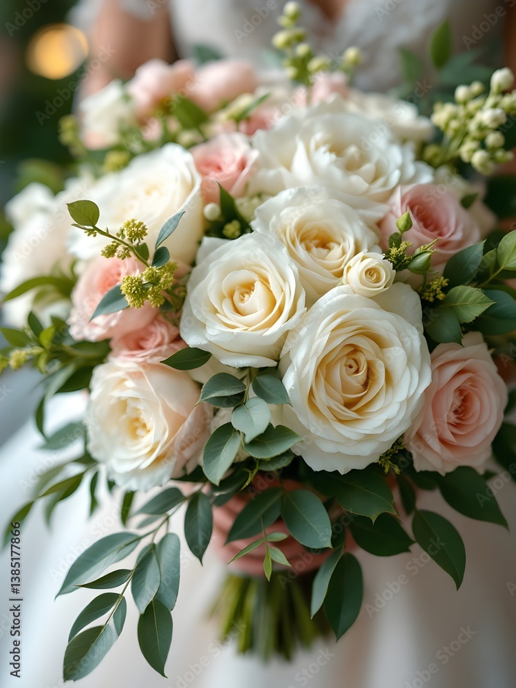 Elegant and chic bride's bouquet idea Elegant and chic bride's bouquet idea