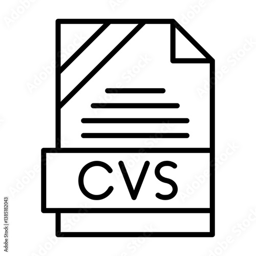 WPG File Format Outline Style Icon