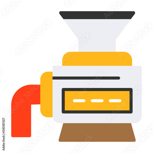 Crusher Flat Style Icon 