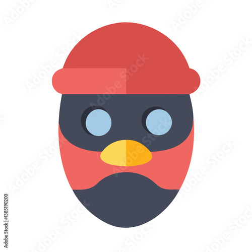  Mysterious Bandit Mask Icon for Adventure