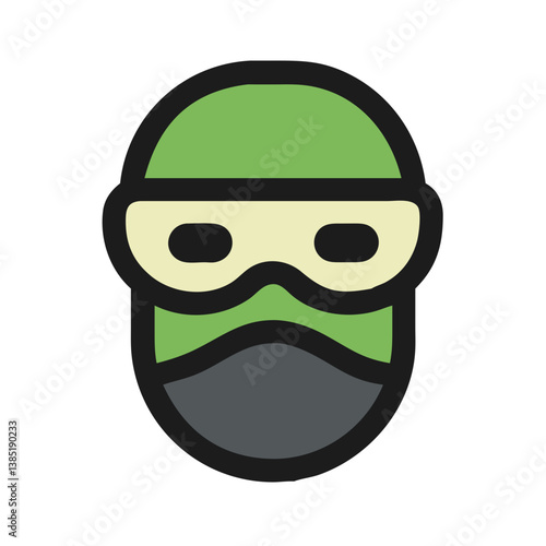  Icon of Bandit Mask for Adventurous Themes