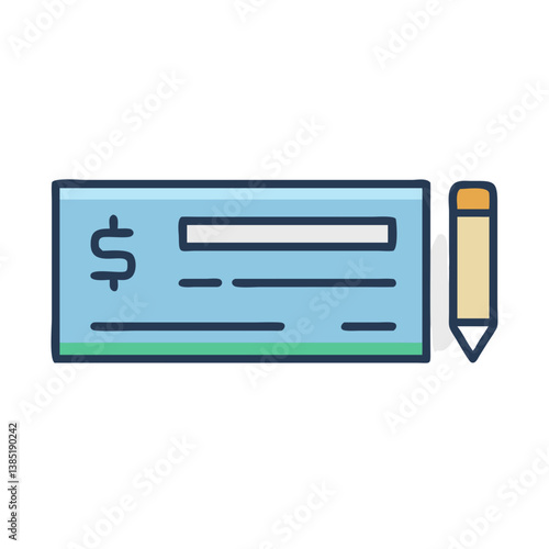  Dynamic Bank Check Icon for Payments