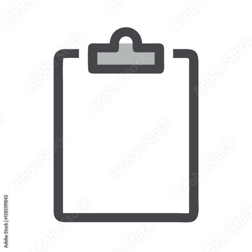  Icon of Empty Clipboard for Note-Taking