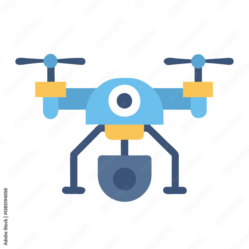 Dynamic Drone Icon for Technology Dynamic Drone Icon for Technology