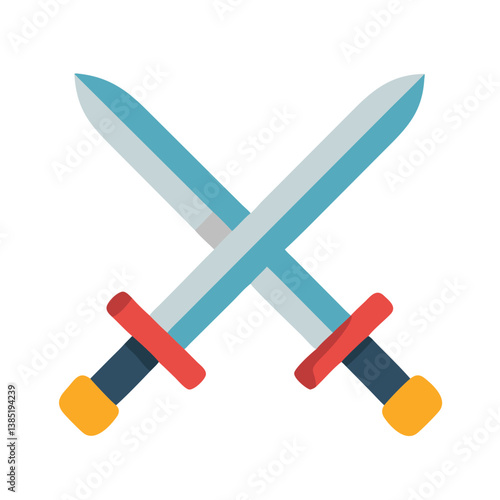 Creative Duel Sword Icon for Adventure