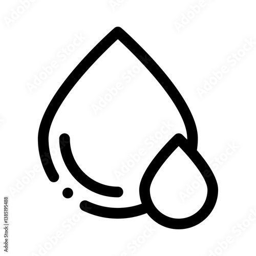 hydropower line icon