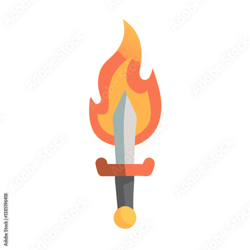  Icon of Flaming Sword for Epic Quests
