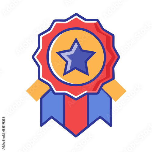  Dynamic Heroic Badge Icon for Recognition