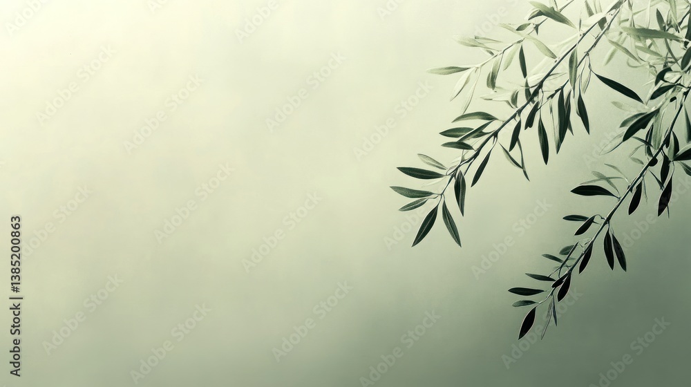 Olive Branches in Misty Light Olive Branches in Misty Light
