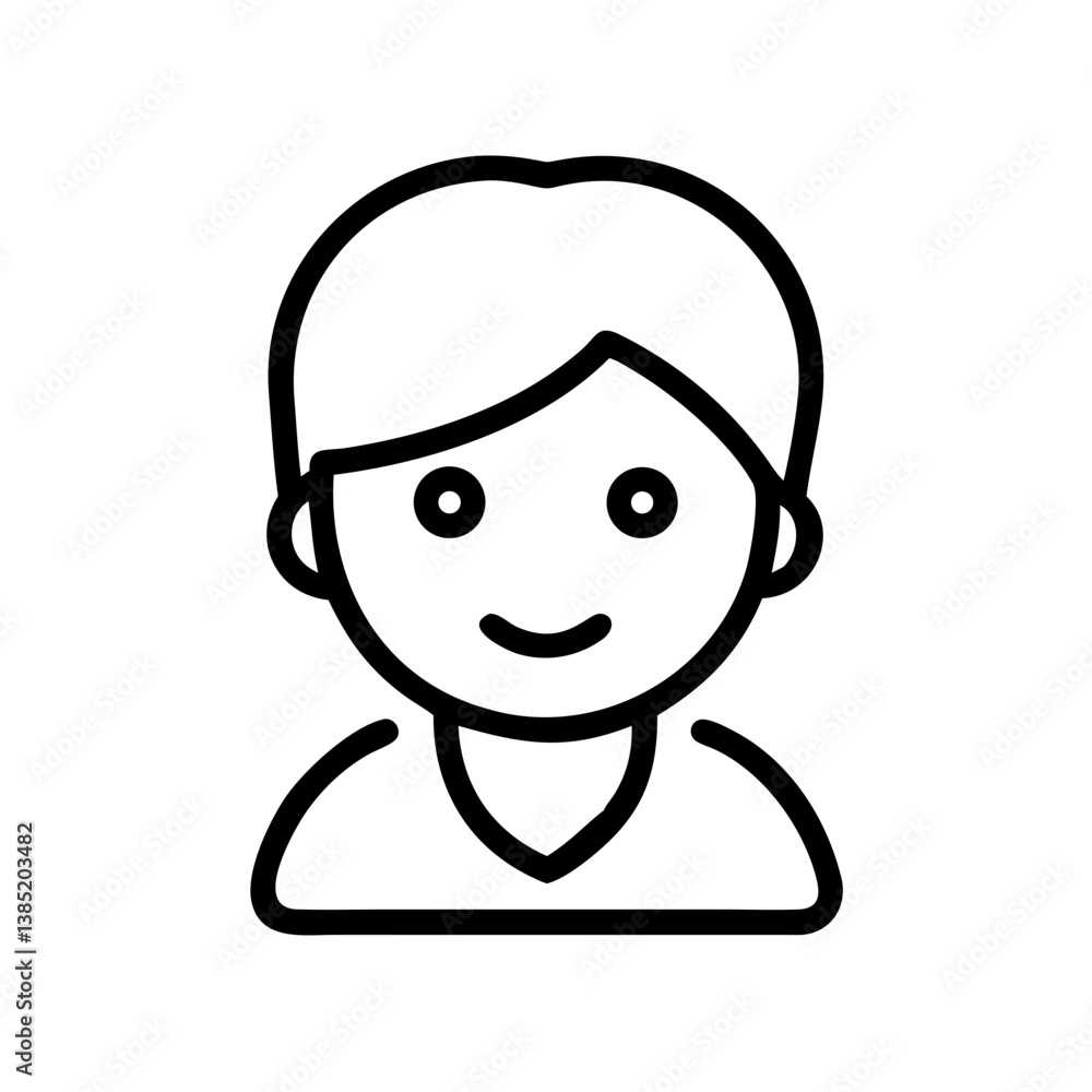 Obraz premium character flat vector