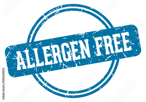 allergen free stamp