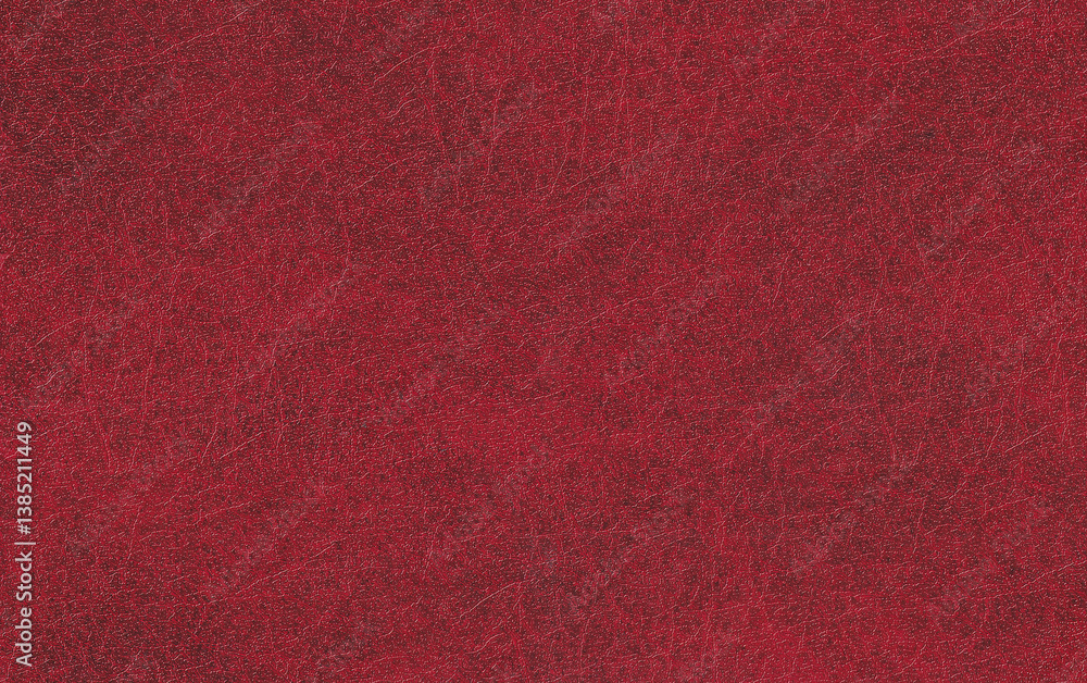 Fototapeta premium Red leather texture. Skin pattern background universal