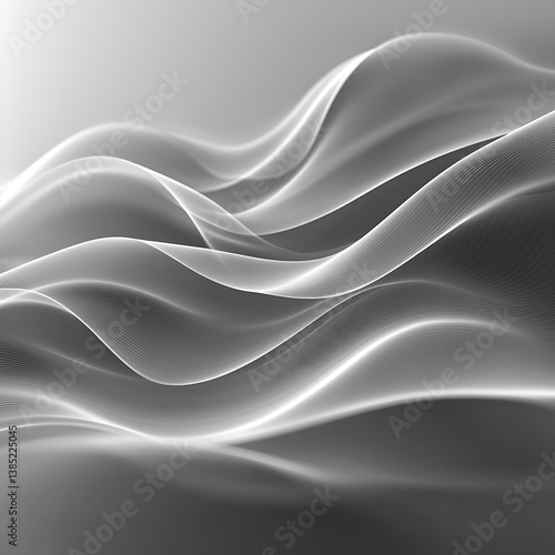 Minimalist monochrome abstract texture with subtle grain, smooth gradients, and soft, balanced lighting for a high-end artistic feel